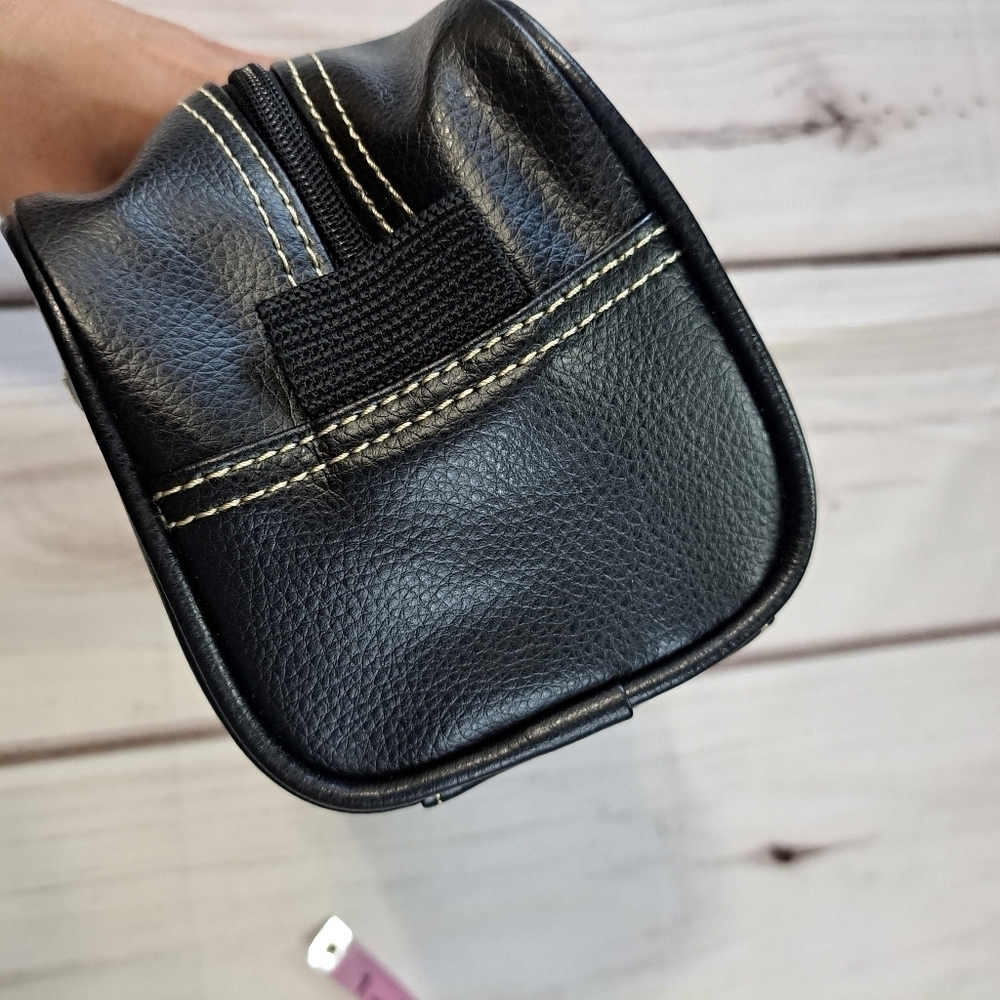 Steve Madden Black Travel Toiletry Bag - Picture 8 of 10